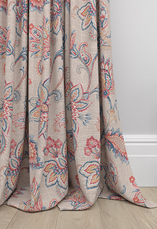 Pembury, Cranberry - Made to Measure Curtains